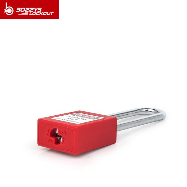 76mm Steel Long Shackle Safety Padlocks Keyed Alike
