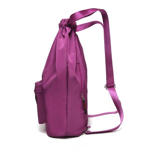 Sac de sport à corde de traction étanche, léger, multicolore, pour hommes et femmes
