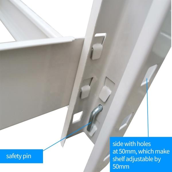 50mm Hole Distance Boltless Warehouse Storage Shelf for Maximum Space Utilization