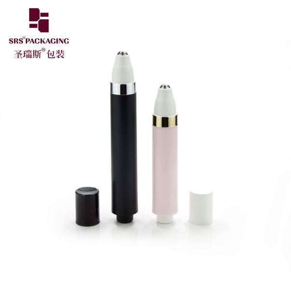 10ml 15ml Airless Eye Cream Bottle With Roller Applicator Custom Bottle PP PCR Plastic Packaging for Cosmetic
