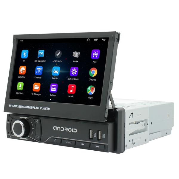 Single Knob Telescopic Universal Android Car Stereo 7 Inch Universal Android Player