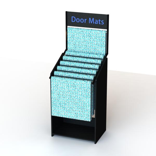 Powder Coated 70 X 70 X 165cm Industrial Display Stands Textile Store Free Floor