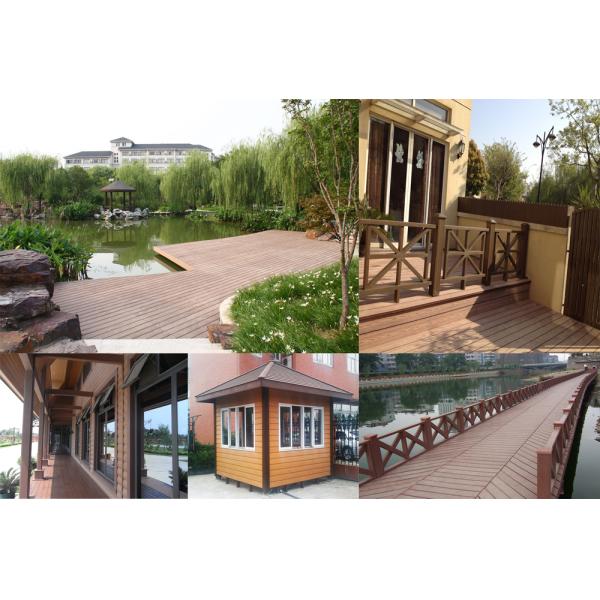 Made Durable PVC Composite Decking for Outdoor Garden or Balcony Decoration