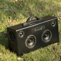 haut-parleur stéréo portable avec microphone pour les présentations professionnelles