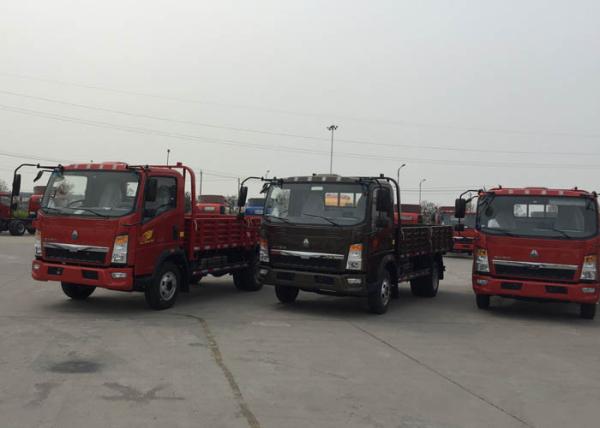A caixa leve de poupança de energia do dever de HOWO transporta SINOTRUK HOWO LHD 116HP ZZ1127D3615C1
