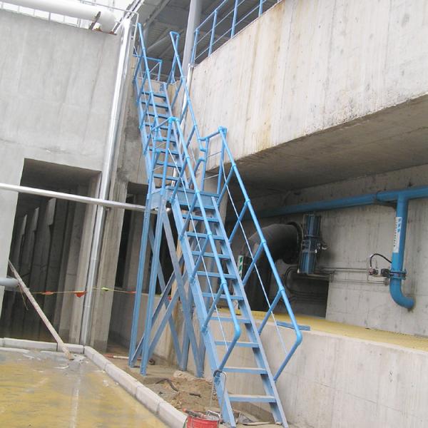 Lightweight Portable Smooth FRP Composite Step Ladder Designed for Electronic Devices