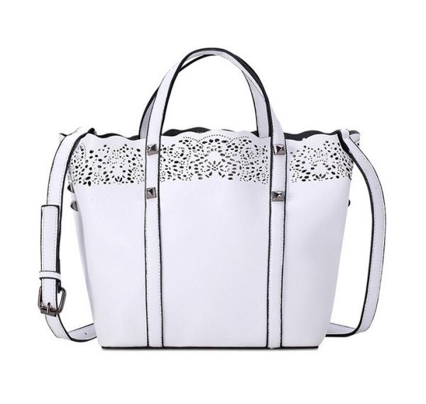 2016 new summer temperament simple casual hollow handbag shoulder bag