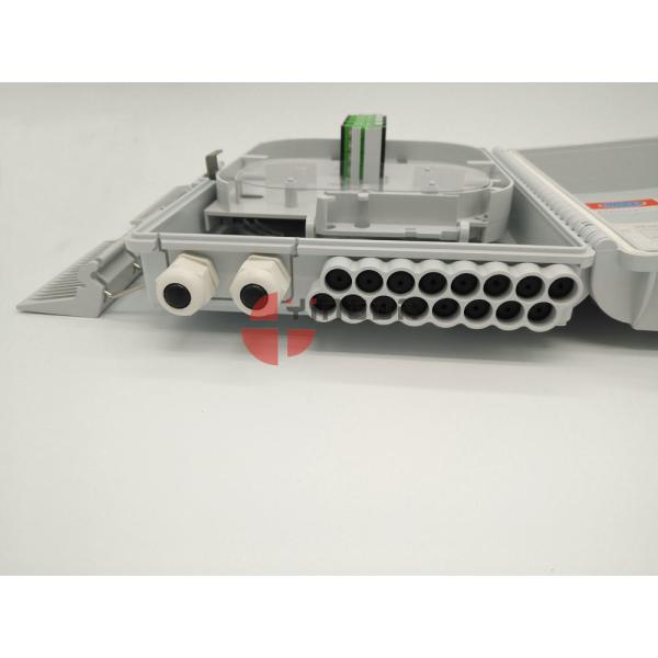 Коробка Сплиттер 1С16 коробки ИП65 ПК+АБС прекращения оптического волокна порта белизны 16 на открытом воздухе пластиковая