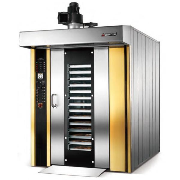 Electric Baking Ovens 32 Trays Commercial Diesel Gas Convection Rotating Oven Hot Air Rotary Rack Pizza Baking Oven