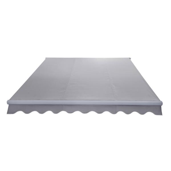 Outdoor Balcony Sunshade Strong Motorized Open Retractable Awnings