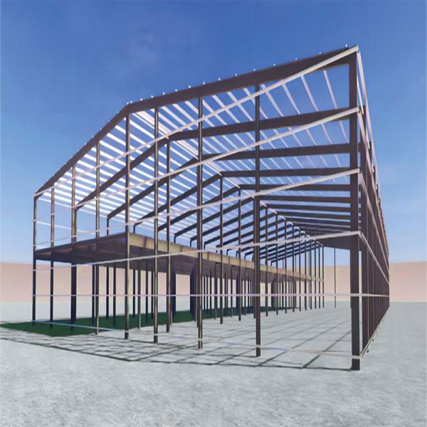 Estrutura de aço leve ASTM A36 laminada a quente Construção de aço estrutural de metal de alta resistência