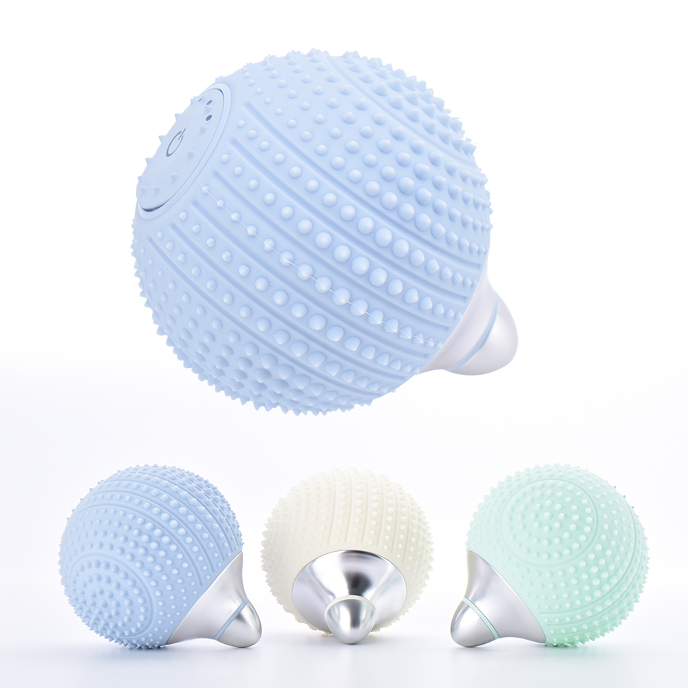 OEM/ODM Electric Hand Soft Face Fmassager Recovery Knee Pain Massage Roller Ball