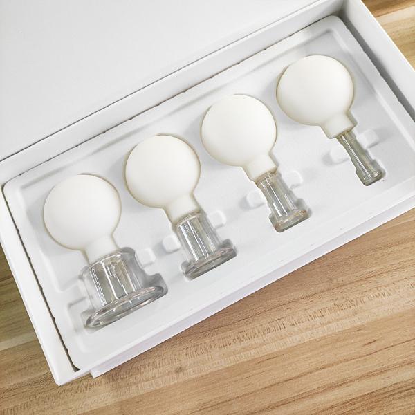 4Pcs PVC Suction Vacuum Massage Jars Vacuum Cupping Therapy Set For Health for Improved Health