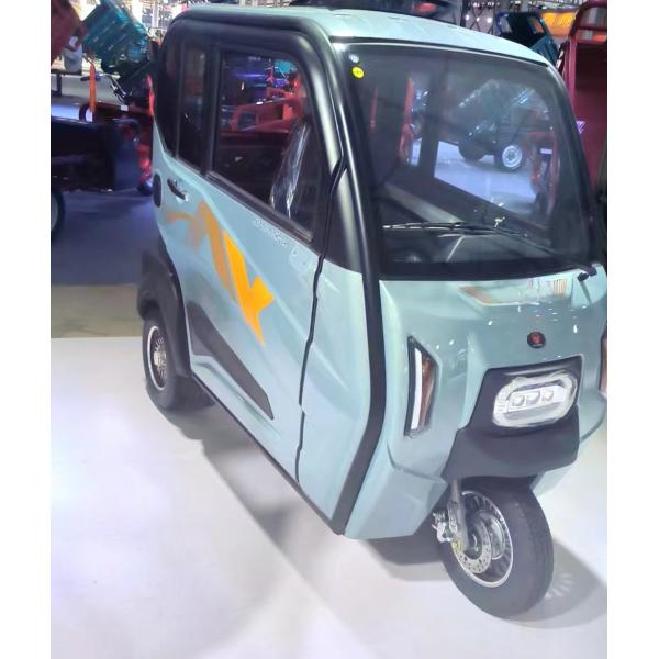48V Voltage and 10-15° Grade Ability Hot Mini Electric Tricycle for Elderly Passenger