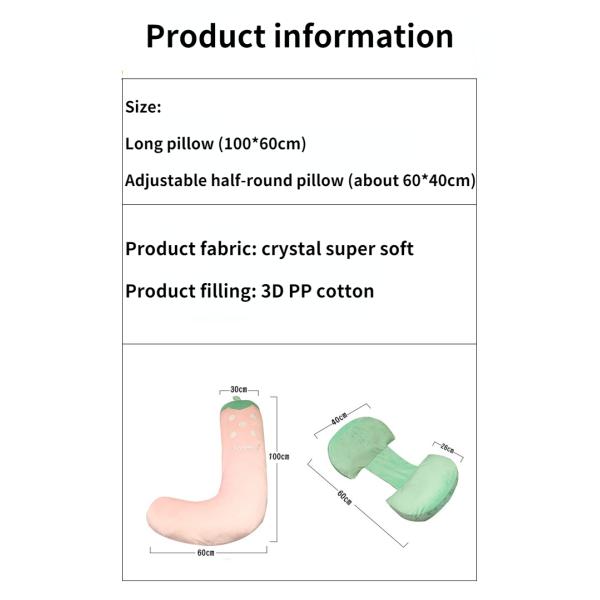 Maternity Protection Pillow Amazon Cute Plush Cartoon Waist Support Maternity Pillow