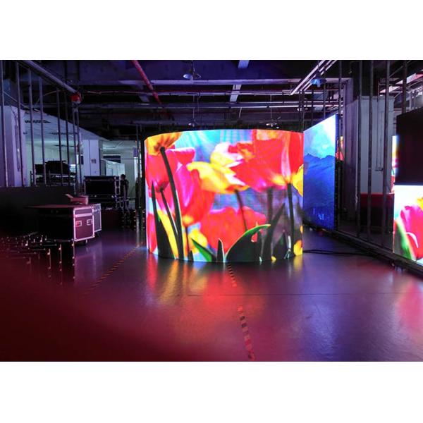 RGB Full Color Indoor Rental LED Display With Super Slim Light Weight Cabinet