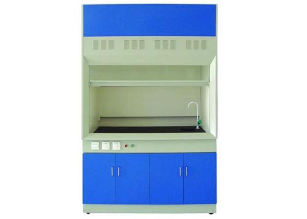 Adjustable All Steel / Stainless Steel Fume Hood With Oval Shaped PP Cup Sink