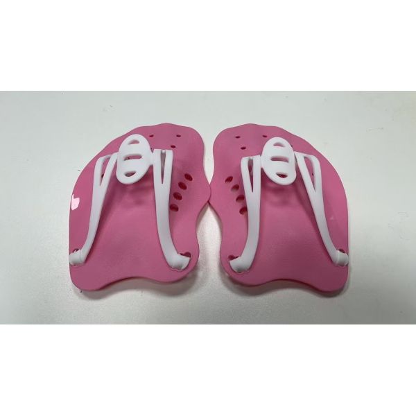 Durable PP Silicone Swimming Hand Paddles With Custom Logo For Swim Training