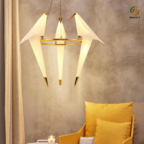 Lâmpada de parede branca do pássaro do diodo emissor de luz do corredor moderno Metal+Acrylic da lâmpada de cabeceira do quarto