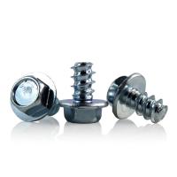 WN5447 Tête de flange hexagonale auto-tapping PT fil formant vis finition simple pour la fixation