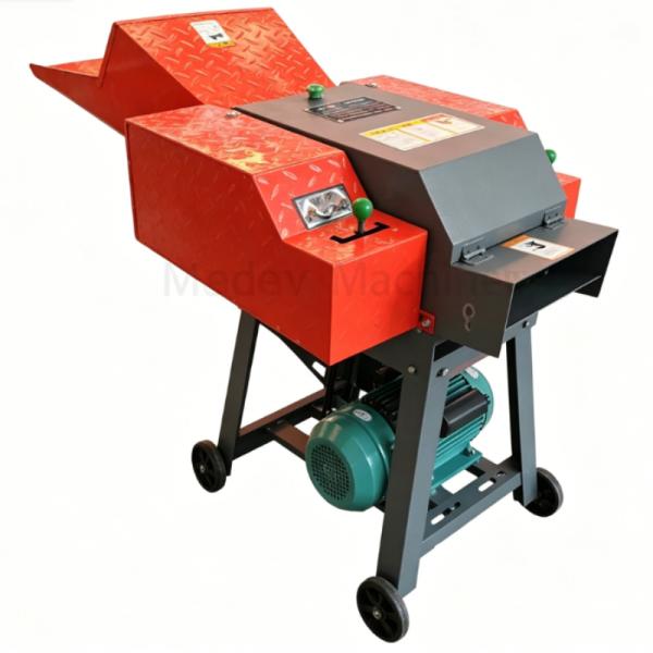 Steel Agricultural Chaff Cutter Machine With Motor Animal Feed Chopper