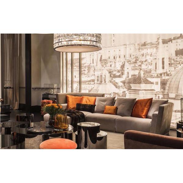 Mid Century Canape Chesterfield Brenton 1.1m Tufted Button Luxury Living Room Furniture Sets