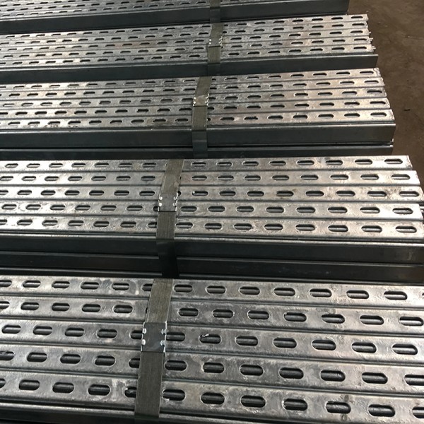 Stainless Steel C Channel Galvanized Strut Metal U Channel Fix Exterior Wall And P V Solar Panel