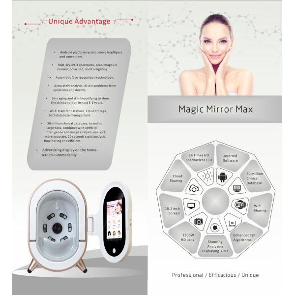 Goemcy Skin Tester 3D Face Magic Mirror Машина для анализа лица