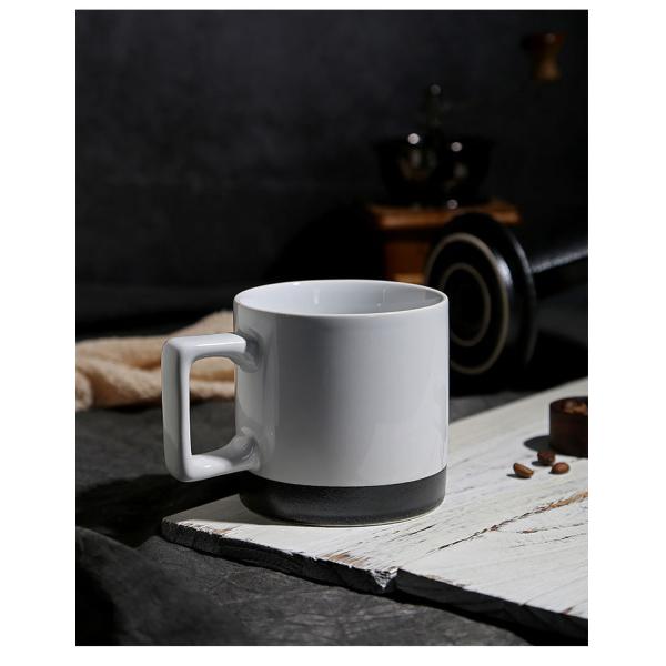 Classic Design Ceramic Coffee Maker with Porcelain Mug and Custom Pour over Dripper Set