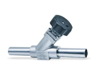 BA EP Grade Semiconductor Stainless Steel Bellows Globe Valve For Corrosive Media Reliable Sealing