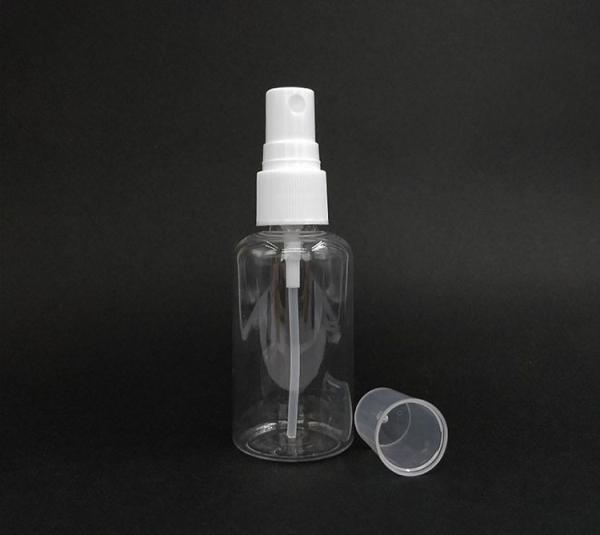 Bouteille de pulvérisation en PET ronde à surface lisse pour une pulvérisation facile et efficace