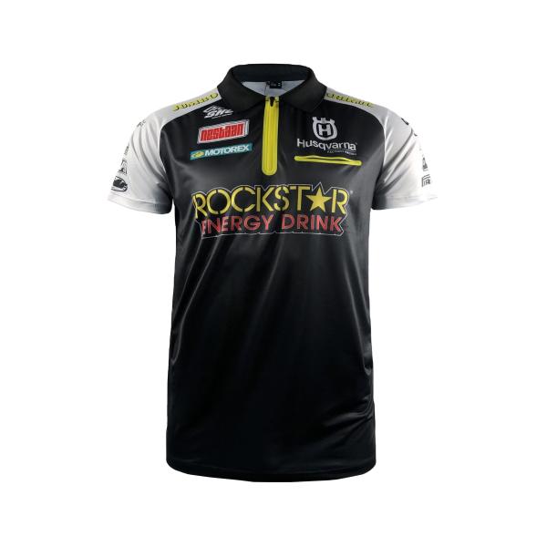Rápido secar Impressão por sublimação Homens Camisa Polo Camisa Esporte F1 Roupas Camisa de corrida