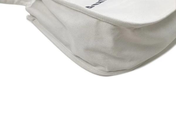 300D Cotton Canvas Shopping Bags 40x30cm With Button And Zipper