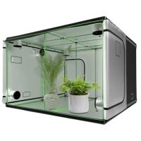 300x300x200cm Metal Frame Grow Tent Complete Kit 600D Mylar Full Tent Kit