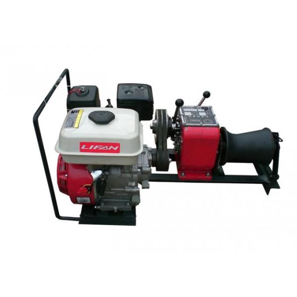 машина бензинового двигателя пулера ворота кабеля конструкции силы 4ХП поднимаяс