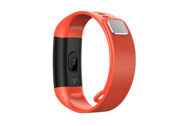 color screen smart bracelet  supporting 10 languages gravity sensor synchronize data to APK/APP