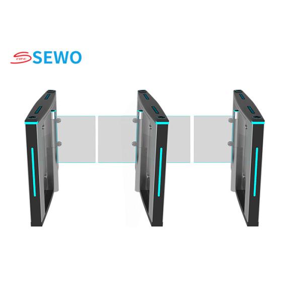 Luxury Pedestrian Speed Gate Turnstile For Hotel Commercial Building Apartment