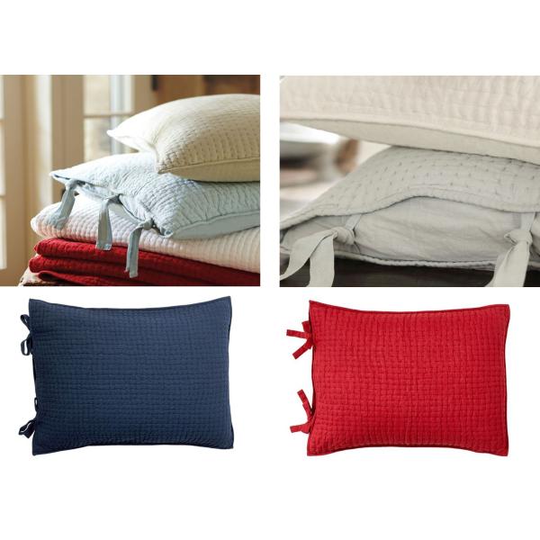 Comfortable Linen Cotton Quilt Sets , Home 3 Pcs Queen Size Quilt Sets