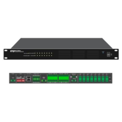 8 Channel Public Address System Fault Changeover Speaker Line Surveillance Pa Power Amp 50V