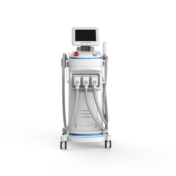 15 * 25Mm Spot 808nm Diode Laser Nd Yag Ipl Rf System 53 KG Net Weight