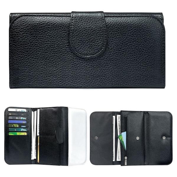 Custom Blank Sublimation Leather Trifold Wallet