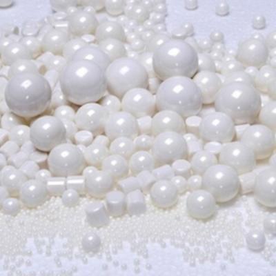 Anti Corrosion Low Wear Zirconia Grinding Media High Specific Gravity