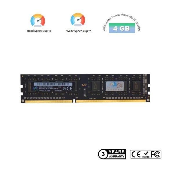 4GB DDR3 1600 Udimm 1.5 V PC3-12800 DDR3 1600 Mhz Type RAM Desktop Computer RAM