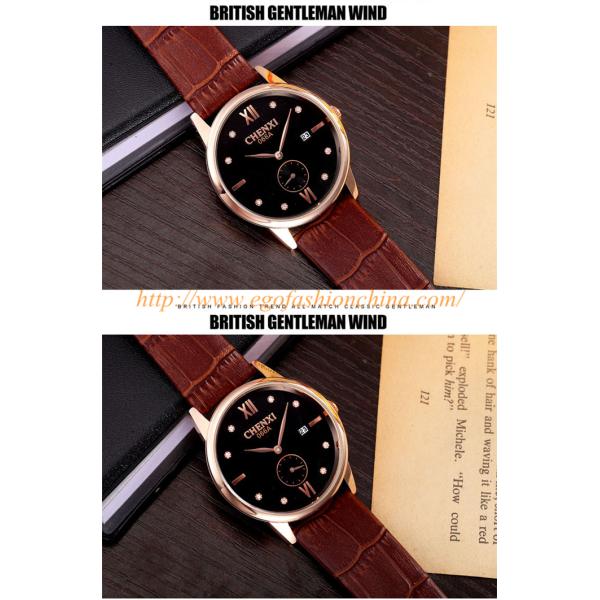 066A Rose Gold Roma Marks Stainless Steel Caseback Watch Quartz Movement Japan Watch OEM