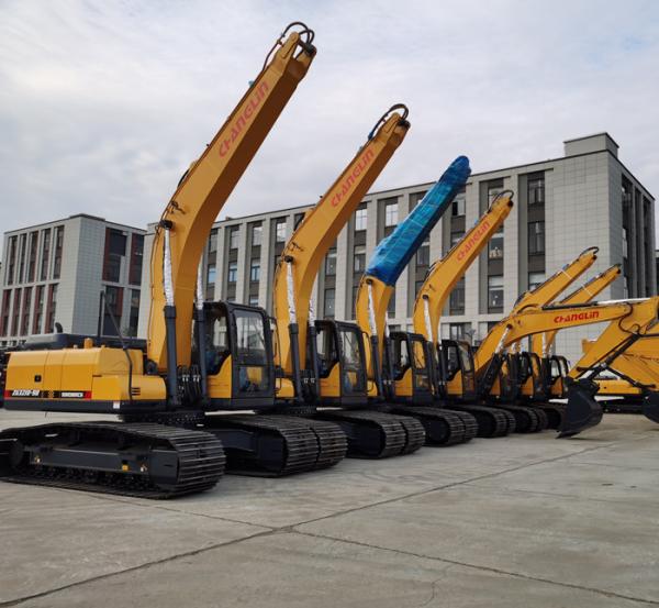 Excavateur hydraulique à rampe ZG210 économe en énergie 9520 × 2800 × 3030 mm