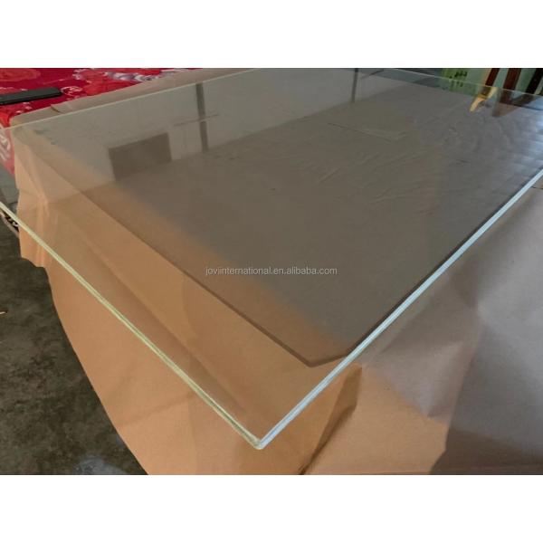 1.7mmpb Radiation Protection Lead Glass 8mm 10mm 15mm Customized In Xray Door