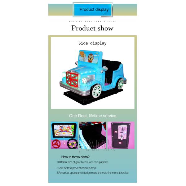 Lord Car B kids coin operated game machine video game driving simulator