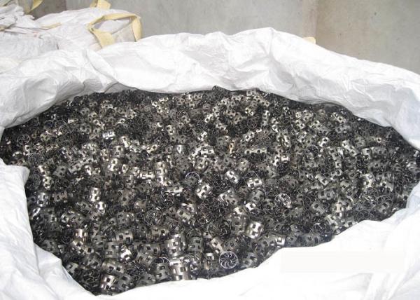Pall Ring Metal Random Packing For Distillation Tower SS304 304L 316 316L