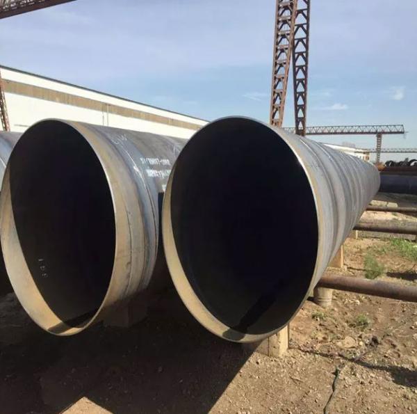 A53 API 5L ERW Spiral Carbon Steel Pipe Welded Round Hot Rolled Tube 0.8mm
