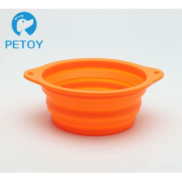 Convenient Microwave  Silicone Folding Bowl Unbreakable  For Camping